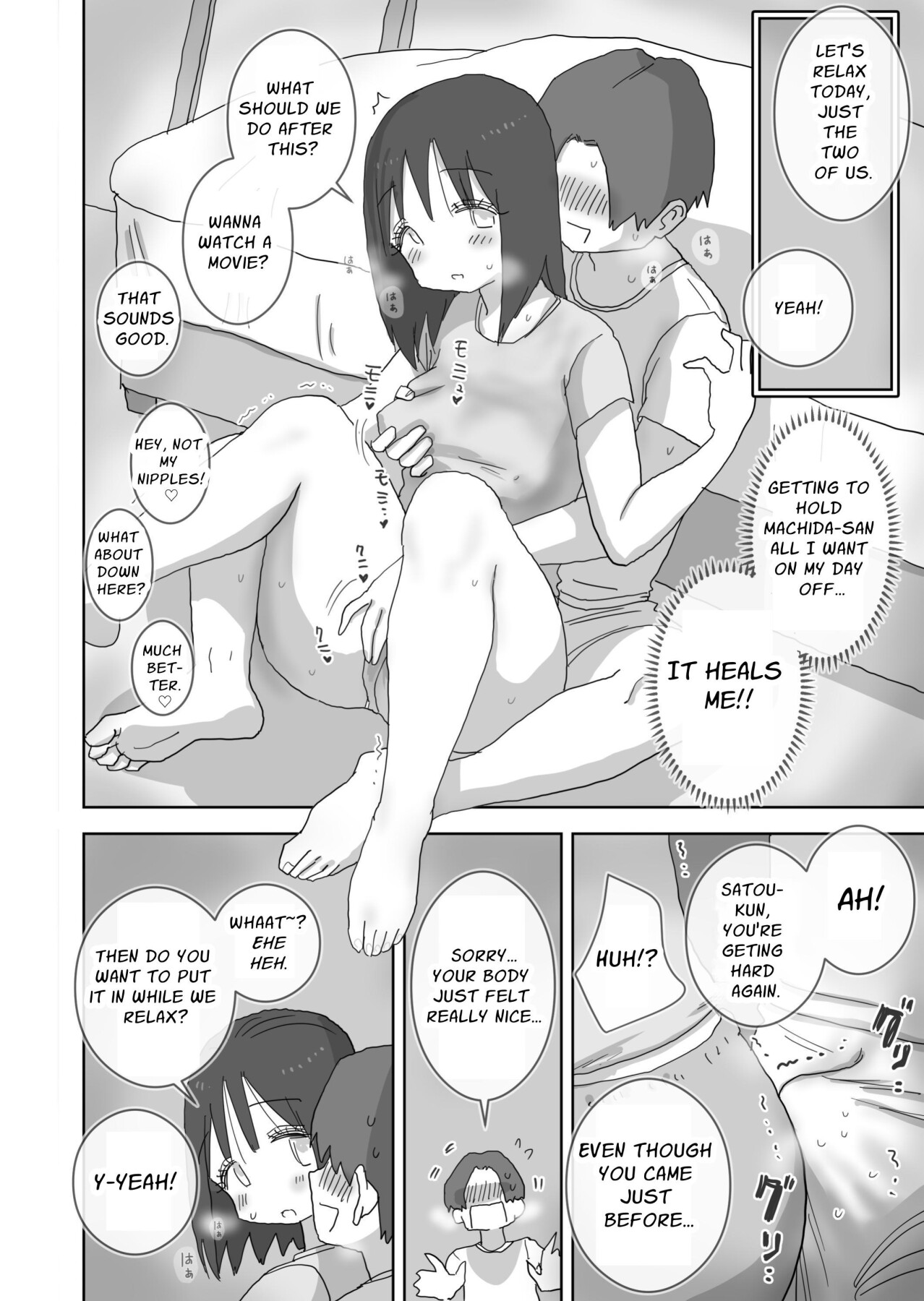 Hentai Manga Comic-My Naughty Lovey-Dovey Day Off With My Female Friends Continued ~Machida~-Read-34